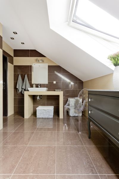 Attic Bathroom Installation in Trenton
