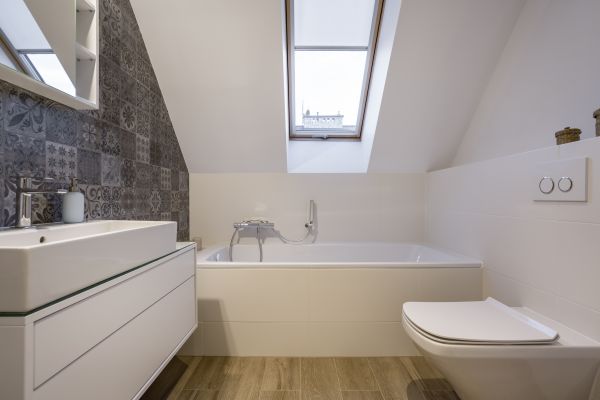 Attic Bathroom Construction in Trenton